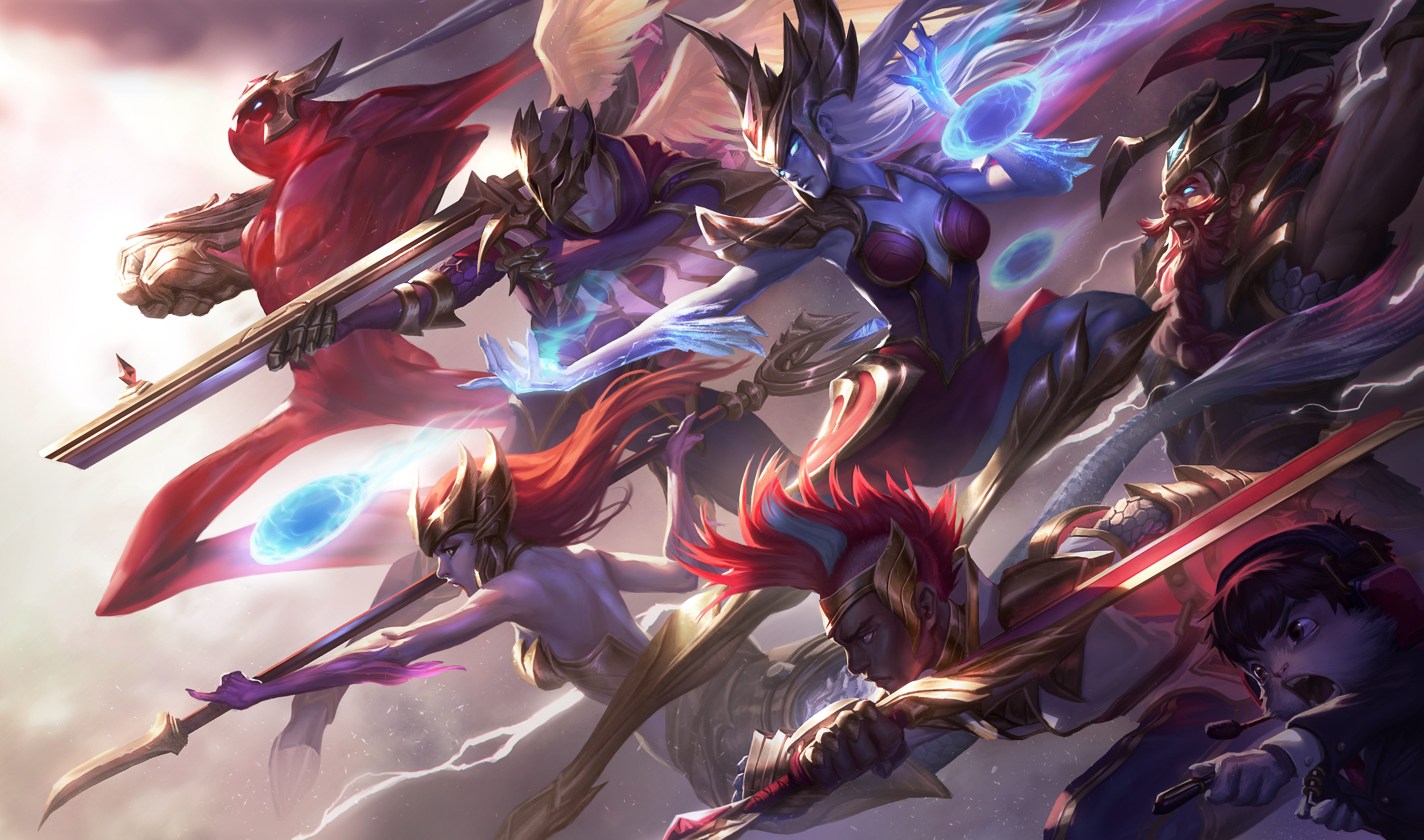 德杯分组情况：HYA、TES、JDG、WE、BLG中头名晋级挑战RNG